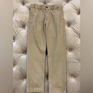 Polo Ralph Lauren Boys Khakis Pants. Adjustable button waste. Boys size 10.